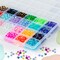 24 Colors Jelly Rhinestones Flatback Bulk, 4mm Colored Rhinestones for Crafts, Colorful Resin Crystal AB Rhinestones for Tumblers Face Makeup Nail Jewelry and Decoration Accessories (15000Pcs)